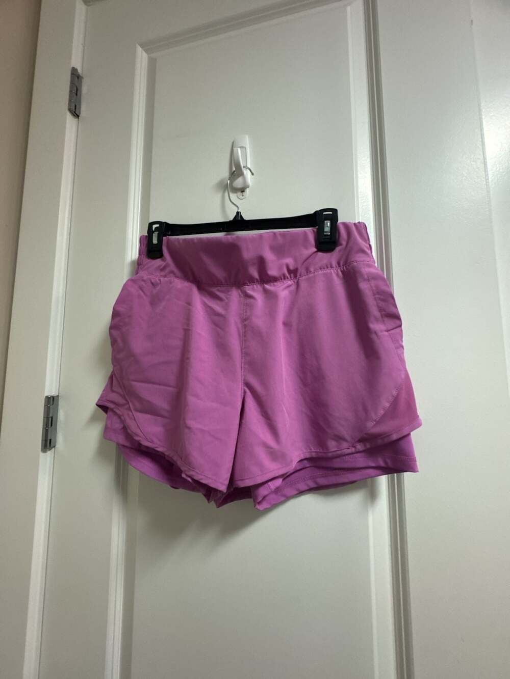 Women’s Apana Athletic Running Shorts Size L Purple
